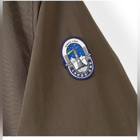 Lands' End Men's Waterproof Squall Parka Coat NWT - Picture 5 of 12